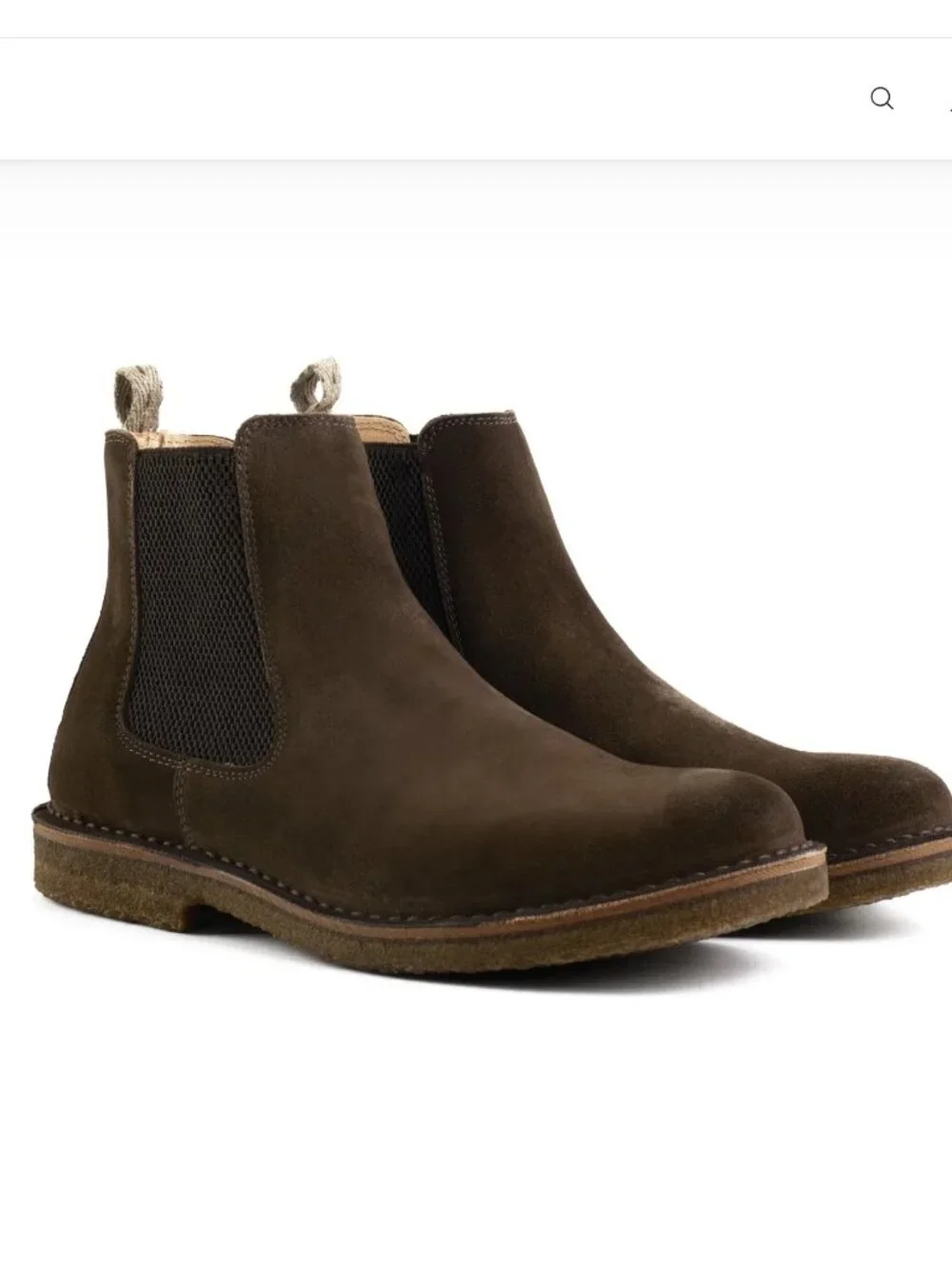 Astorflex SR1 Bitflex Chelsea Boots Brown Leather Men's Size 10 (43)